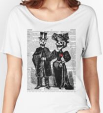 Calavera Paar Loose Fit T-Shirt