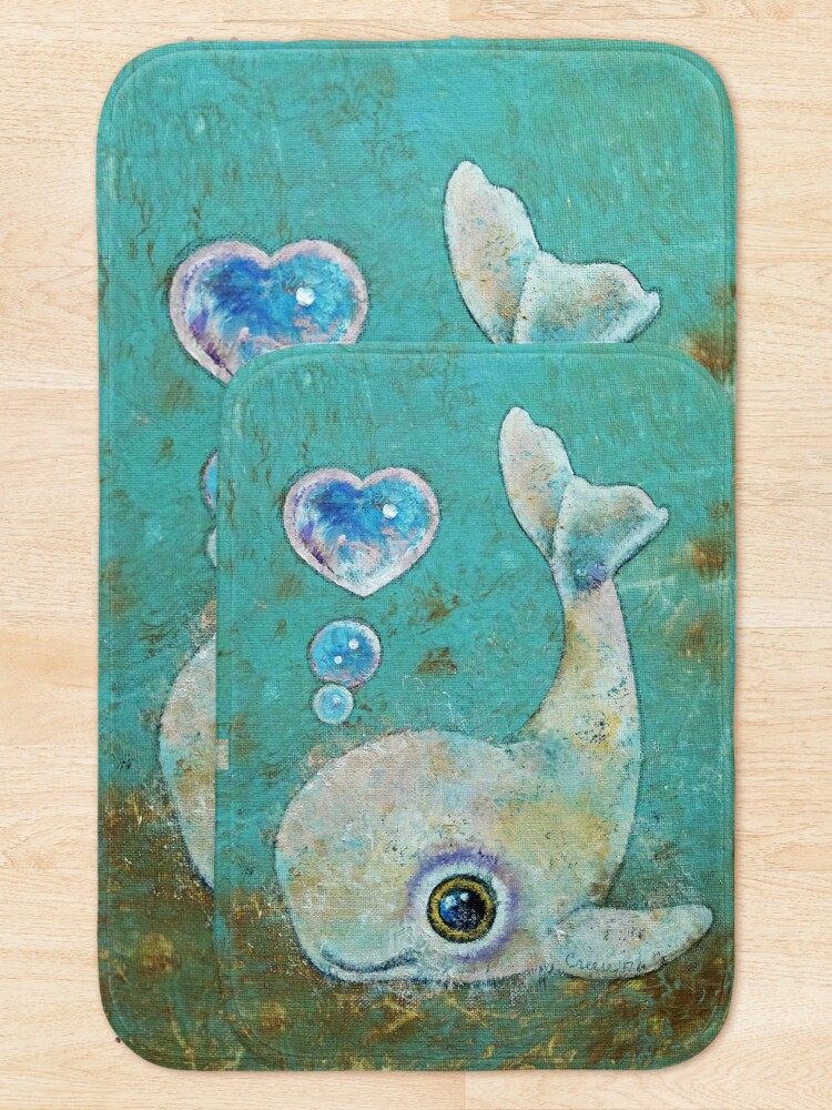 Alternate view of Baby Whale Bath Mat