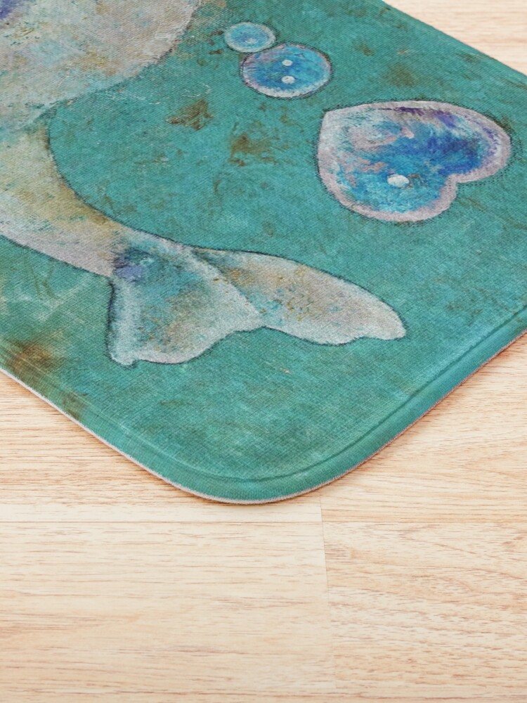 Alternate view of Baby Whale Bath Mat