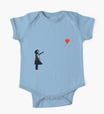 Banksy - Little girl with red balloon One Piece - Short Sleeve