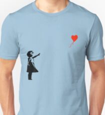 Banksy - Little girl with red balloon Unisex T-Shirt