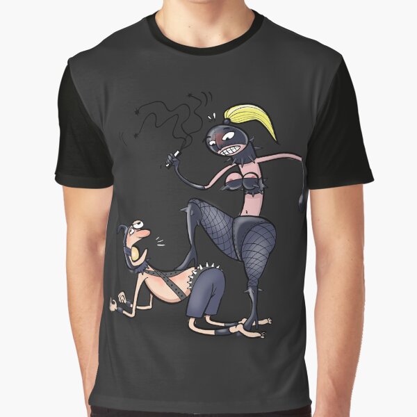 Sado humorvoll Grafik T-Shirt