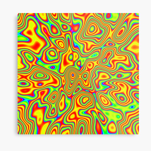 Want colors? Metal Print
