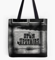Closed Downstairs Tote Bag