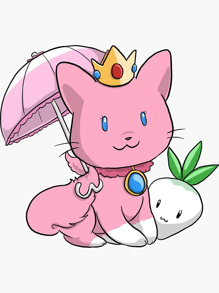 Purrincess Peach by deniseyu