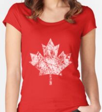 Canada Established 1867 Anniversary 150 Years Women's Fitted Scoop T-Shirt