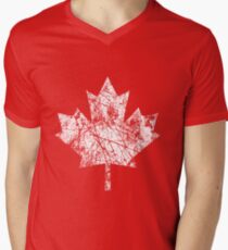 Canada Established 1867 Anniversary 150 Years Men's V-Neck T-Shirt