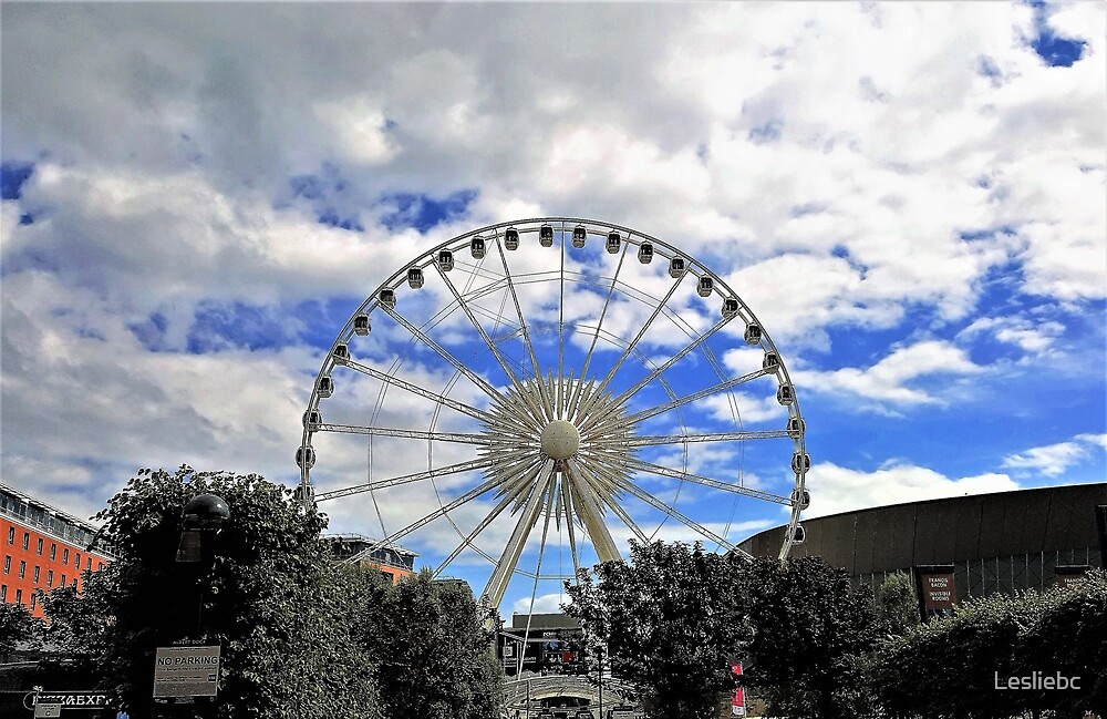 "The Liverpool Wheel" by Lesliebc Redbubble