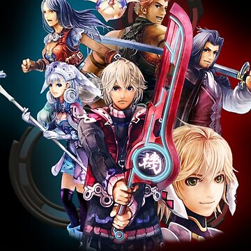 Xenoblade Chronicles - Main Cast - Definitive Edition | Art Print