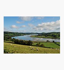 The estuary/Yr aber Photographic Print