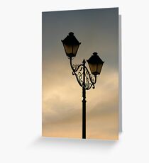Lantern Grußkarte