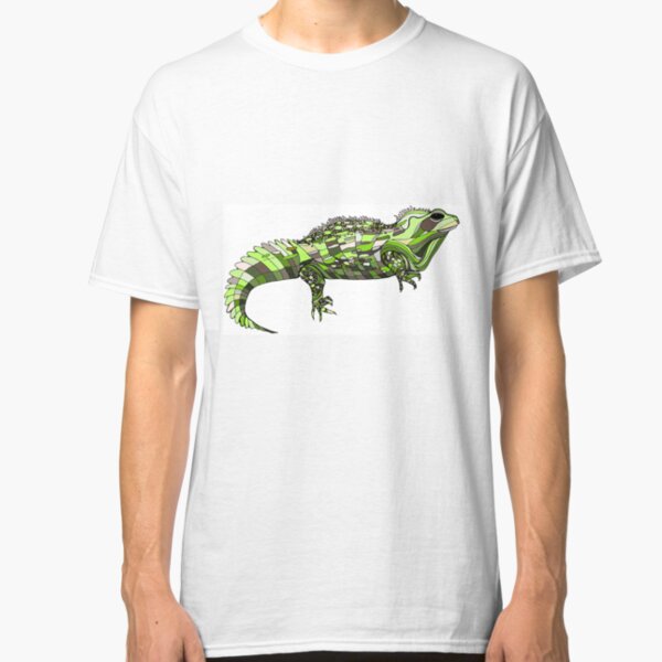 Tuatara - NZ Native Lizard - Illustration Classic T-Shirt