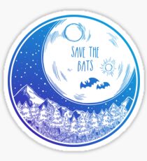 Save the Bats! Sticker