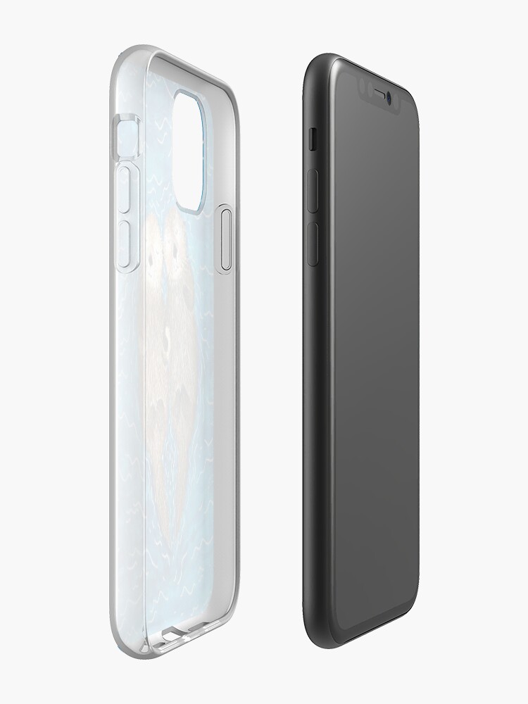 Alternate view of Sea Otters Holding Hands iPhone Case & Cover
