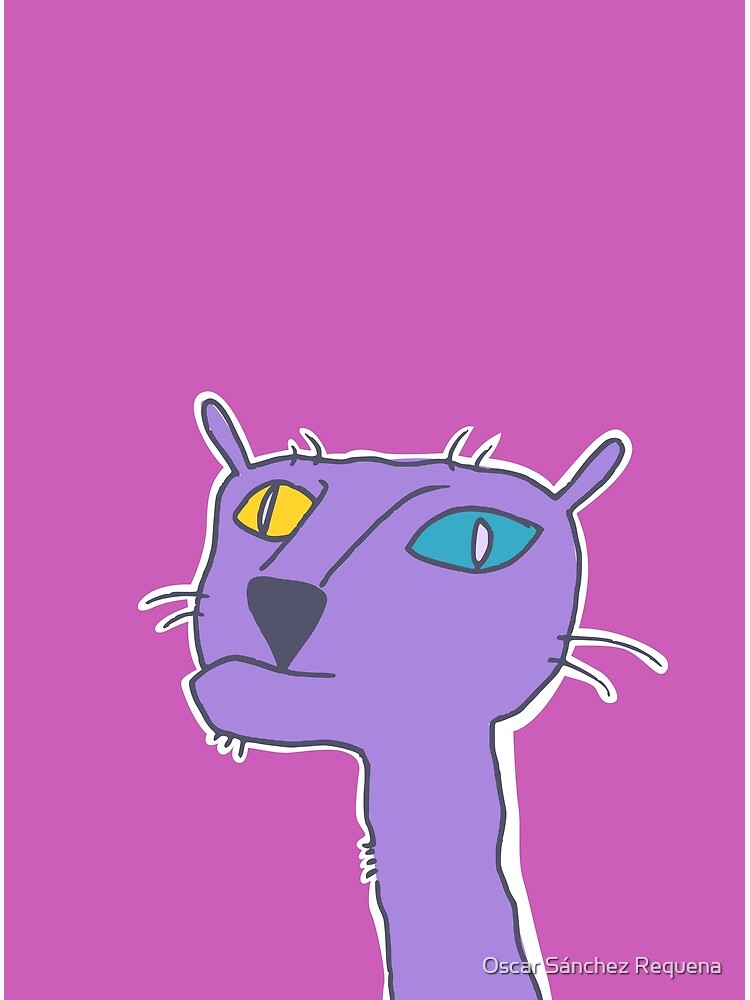 Eccentric electric cat by oscarsanchez