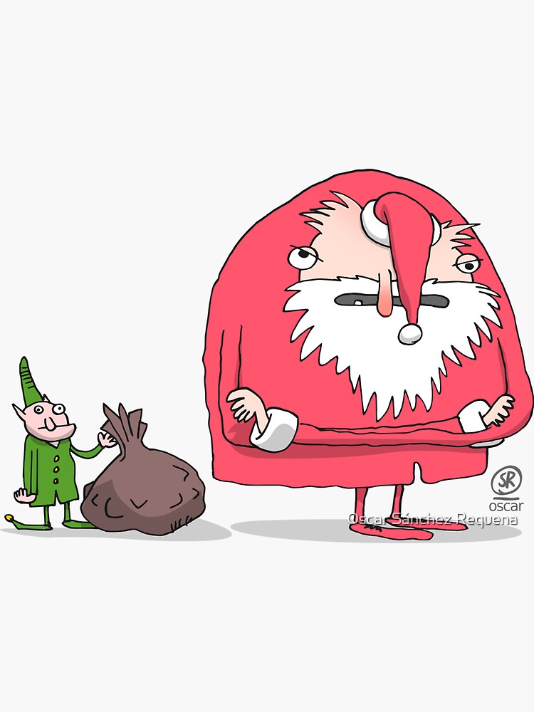 Santa Claus pissed off by oscarsanchez