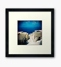 Ocean view Framed Print