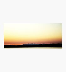 Olympic Mountains Photographic Print