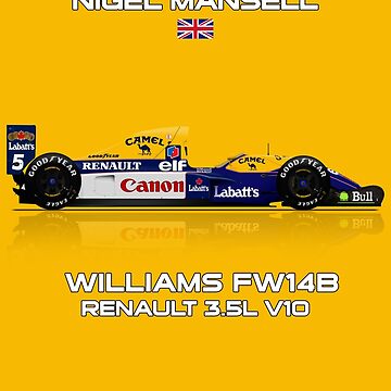 Nigel Mansell - Williams Renault FW14B