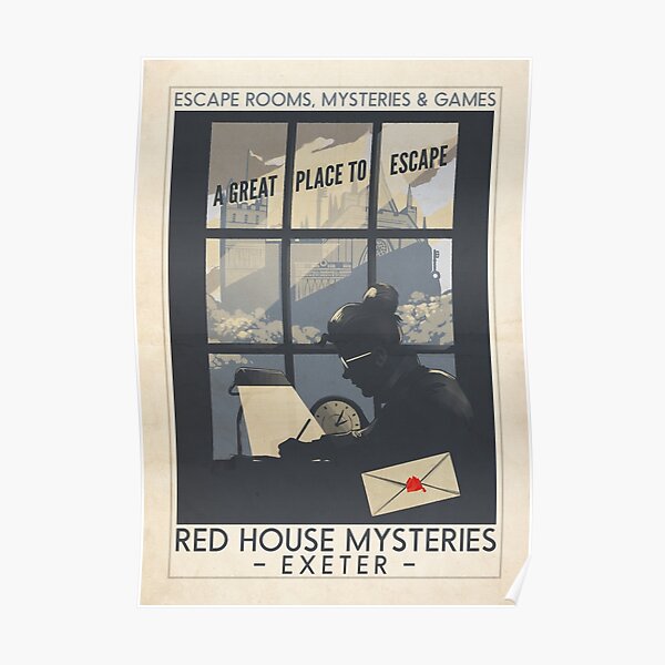 Red House Mysteries Exeter Poster