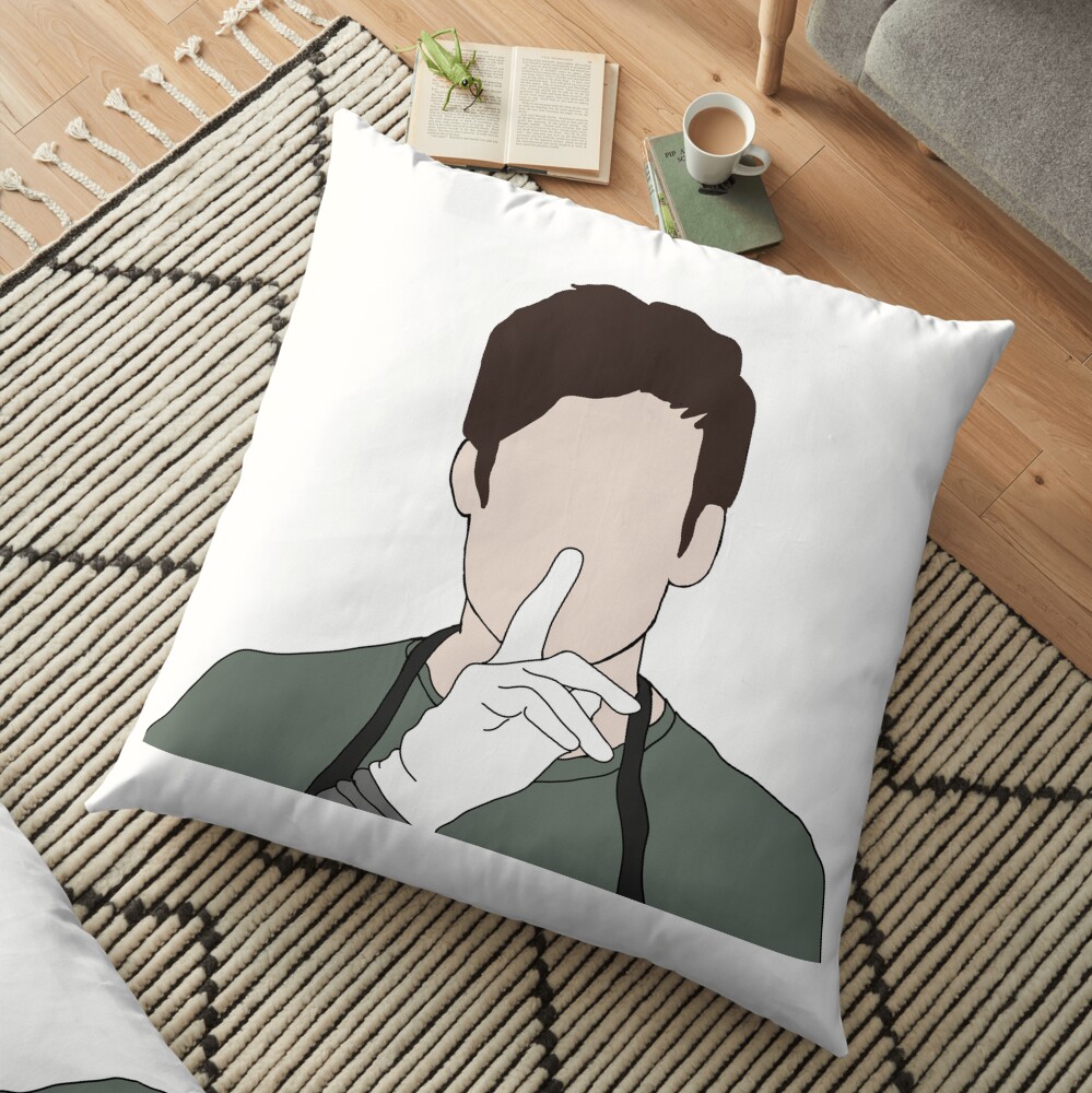Ready to Work- Dexter Morgan Floor Pillow