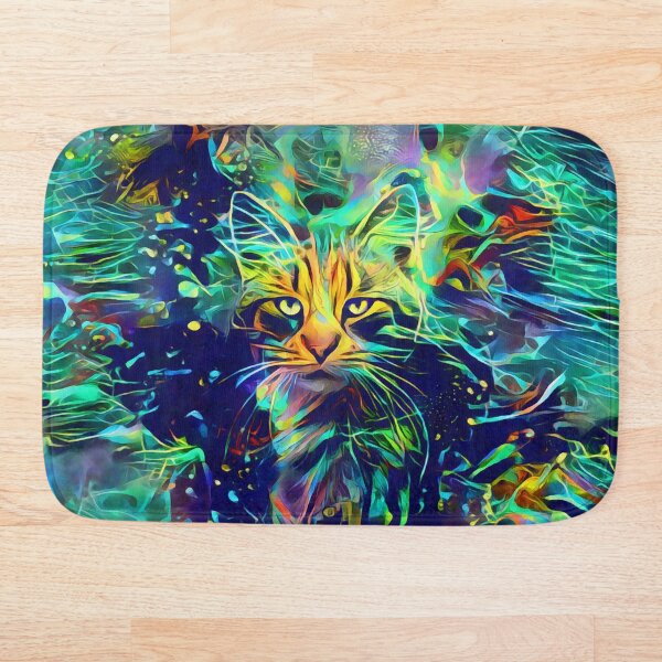 Deep Style Cat Bath Mat