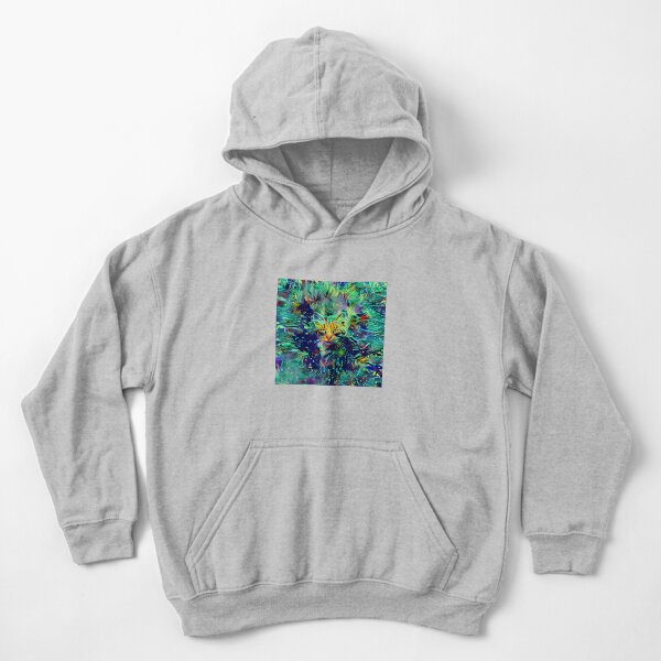 Deep Style Cat Kids Pullover Hoodie