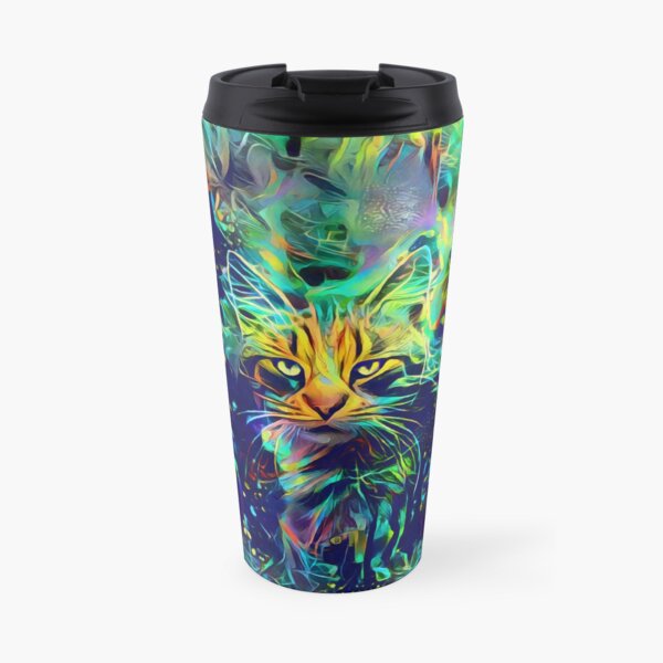 Deep Style Cat Travel Mug