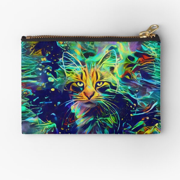 Deep Style Cat Zipper Pouch