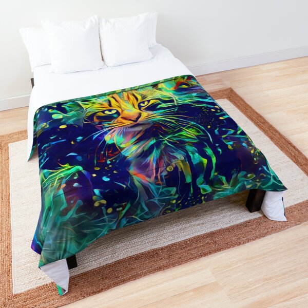 Deep Style Cat Comforter