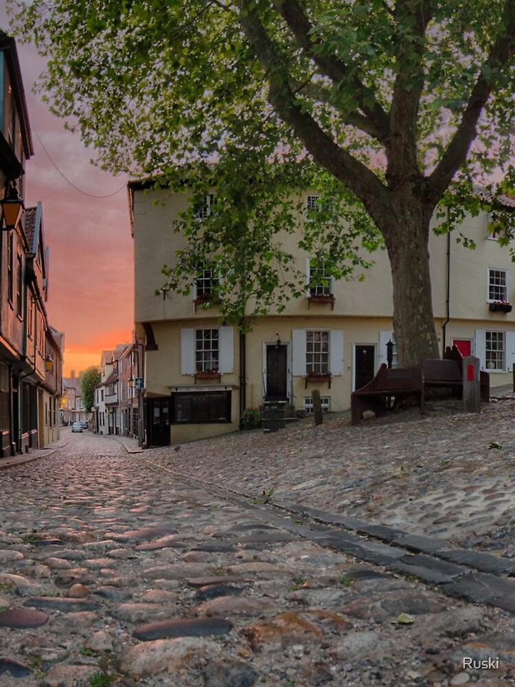 Elm Hill Dawn by Ruski