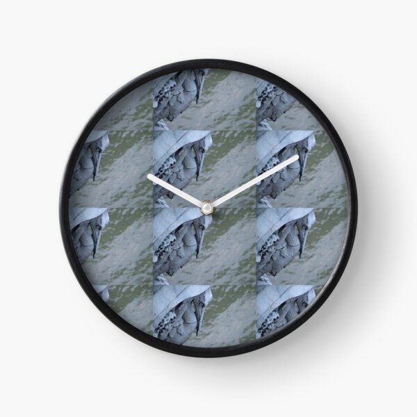Architectural Detail: Bird Sculpture On Bridge Clock