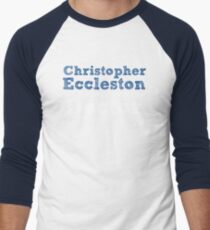 Christopher Eccleston Will Always Be My Doctor Men's Baseball ¾ T-Shirt