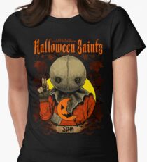 Halloween Saints: Sam Women's Fitted T-Shirt