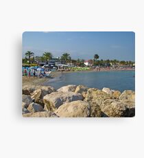 Blue Lagoon Canvas Print