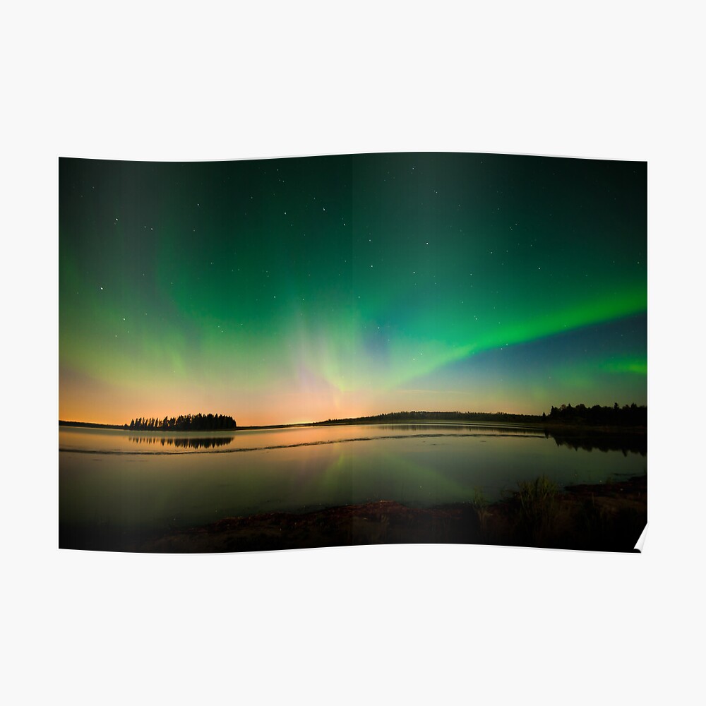 "Northern Lights Elk Island National Park (Edmonton, AB Canada