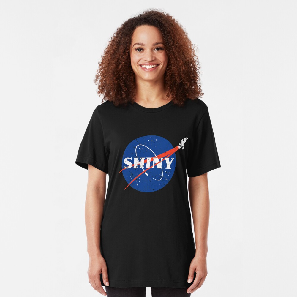Shiny Slim Fit T-Shirt