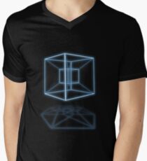 Hypercube Men's V-Neck T-Shirt
