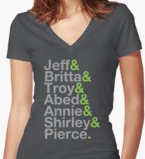 Community Jetset Women's Fitted V-Neck T-Shirt