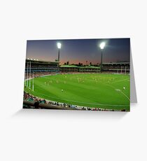 Sydney Cricket Ground - Sunset Greeting Card