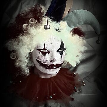 Artwork thumbnail, Jester Clown Horror Head ~ Lady Scream by Lady-Scream