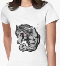 Wolf Man Women's Fitted T-Shirt