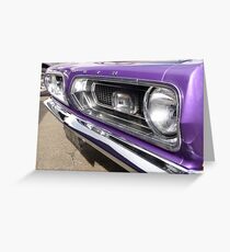Plymouth Barracuda Greeting Card