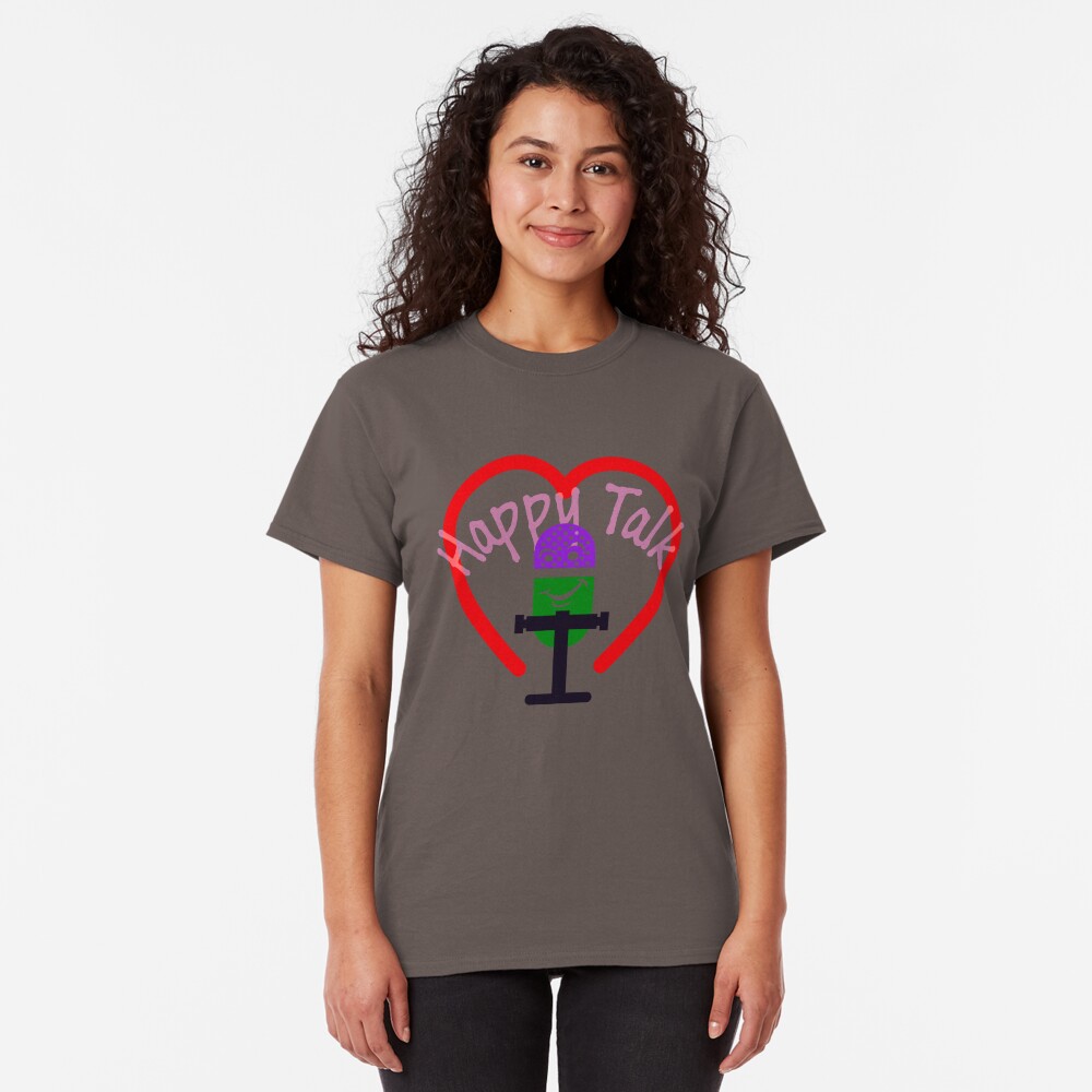 Happy Talk Microphone Heart Classic T-Shirt