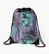 Time travel Drawstring Bag