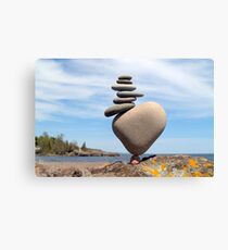 Stack on Balance Canvas Print