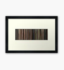 Moviebarcode: Marie Antoinette (2006) Framed Print