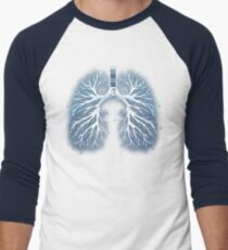 I Breathe Music Men's Baseball ¾ T-Shirt