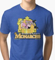 The Mushroom Kingdom Monarchs Tri-blend T-Shirt