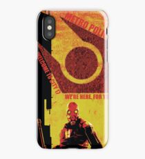 Half Life Metro Police Propaganda iPhone Case
